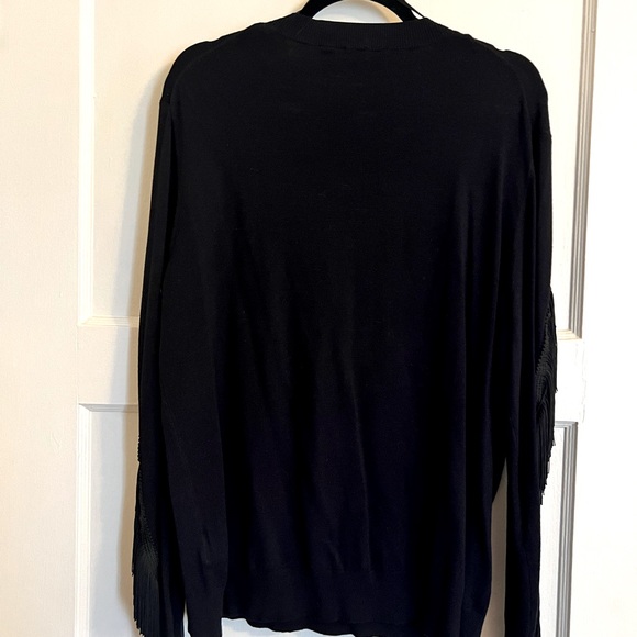 Ted Baker Aniebal fringe sweater, NWOT - Picture 3 of 3